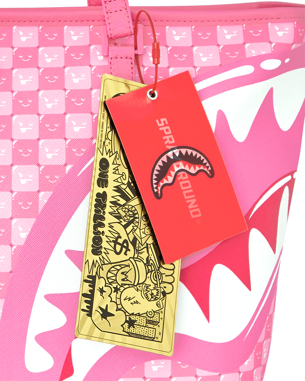SHINOBI SHARKS IN PARIS (PINK) TOTE