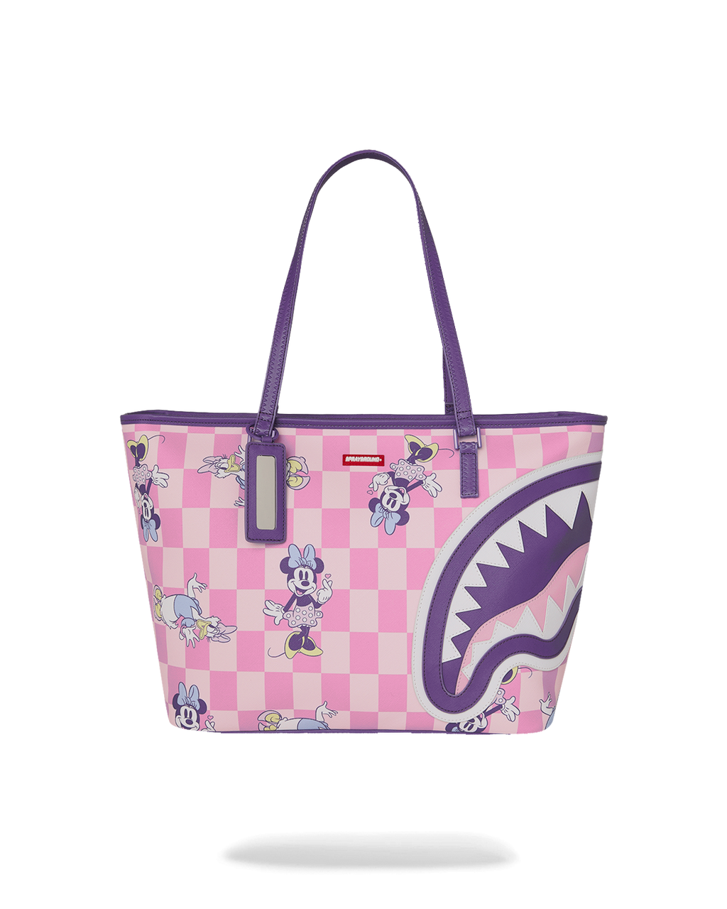 DISNEY MINNIE DAISY CHECK TOTE