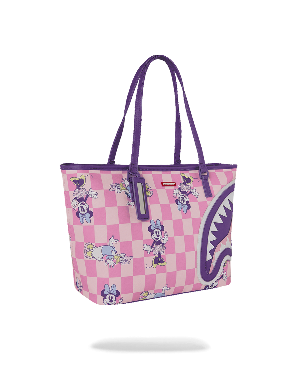 DISNEY MINNIE DAISY CHECK TOTE
