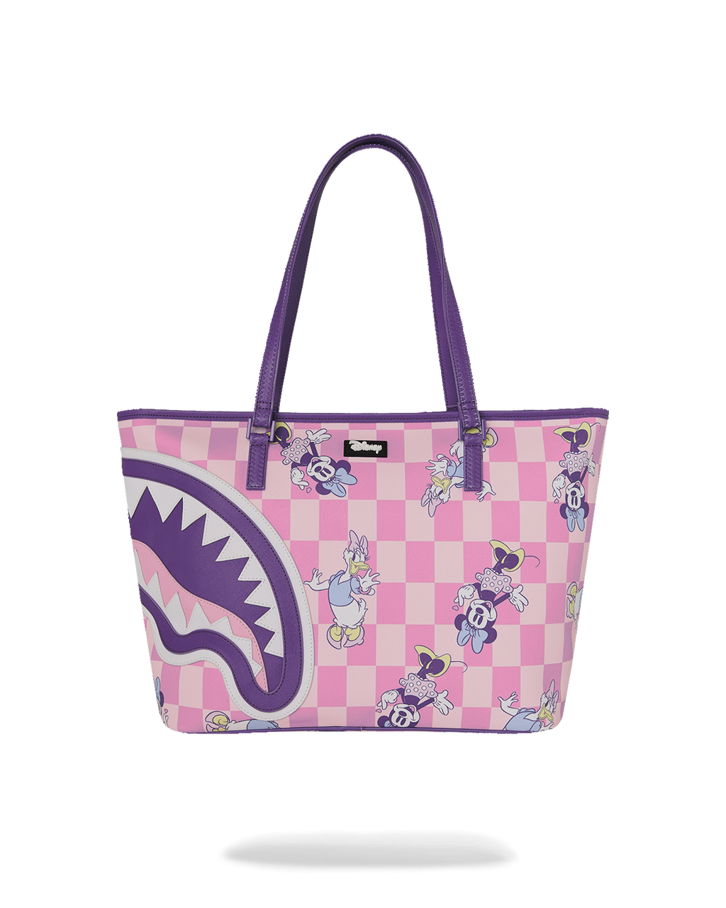 DISNEY MINNIE DAISY CHECK TOTE