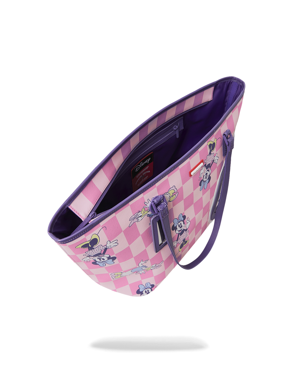 DISNEY MINNIE DAISY CHECK TOTE