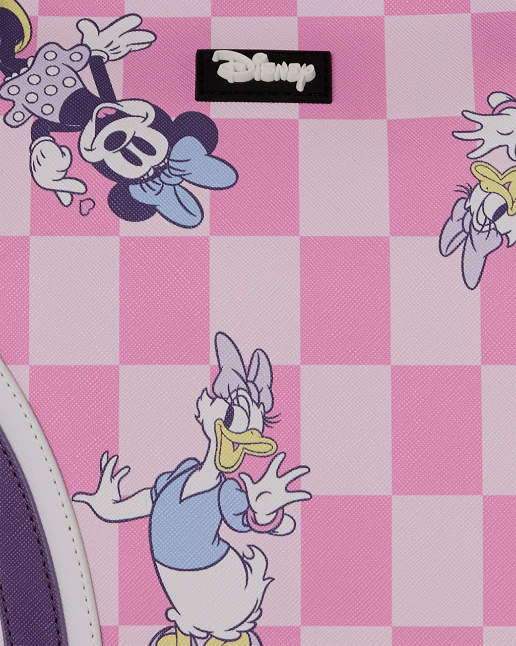 DISNEY MINNIE DAISY CHECK TOTE