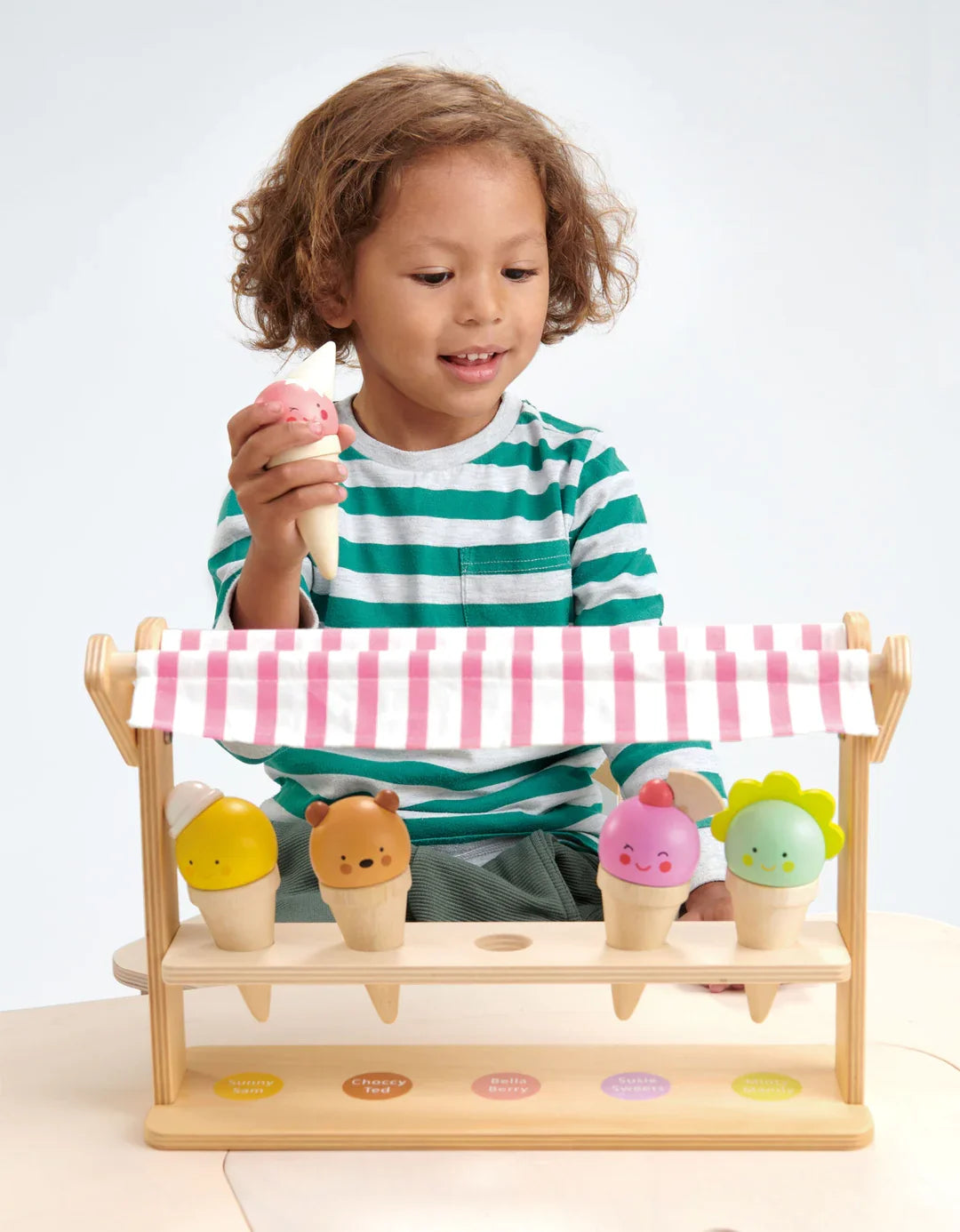 Ice Cream Scoops and Smiles