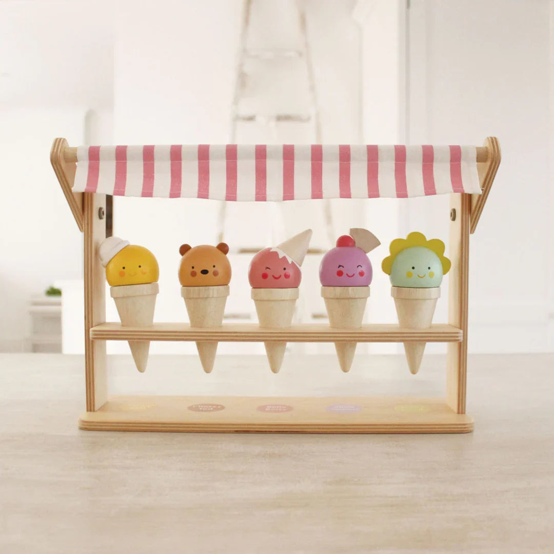 Ice Cream Scoops and Smiles