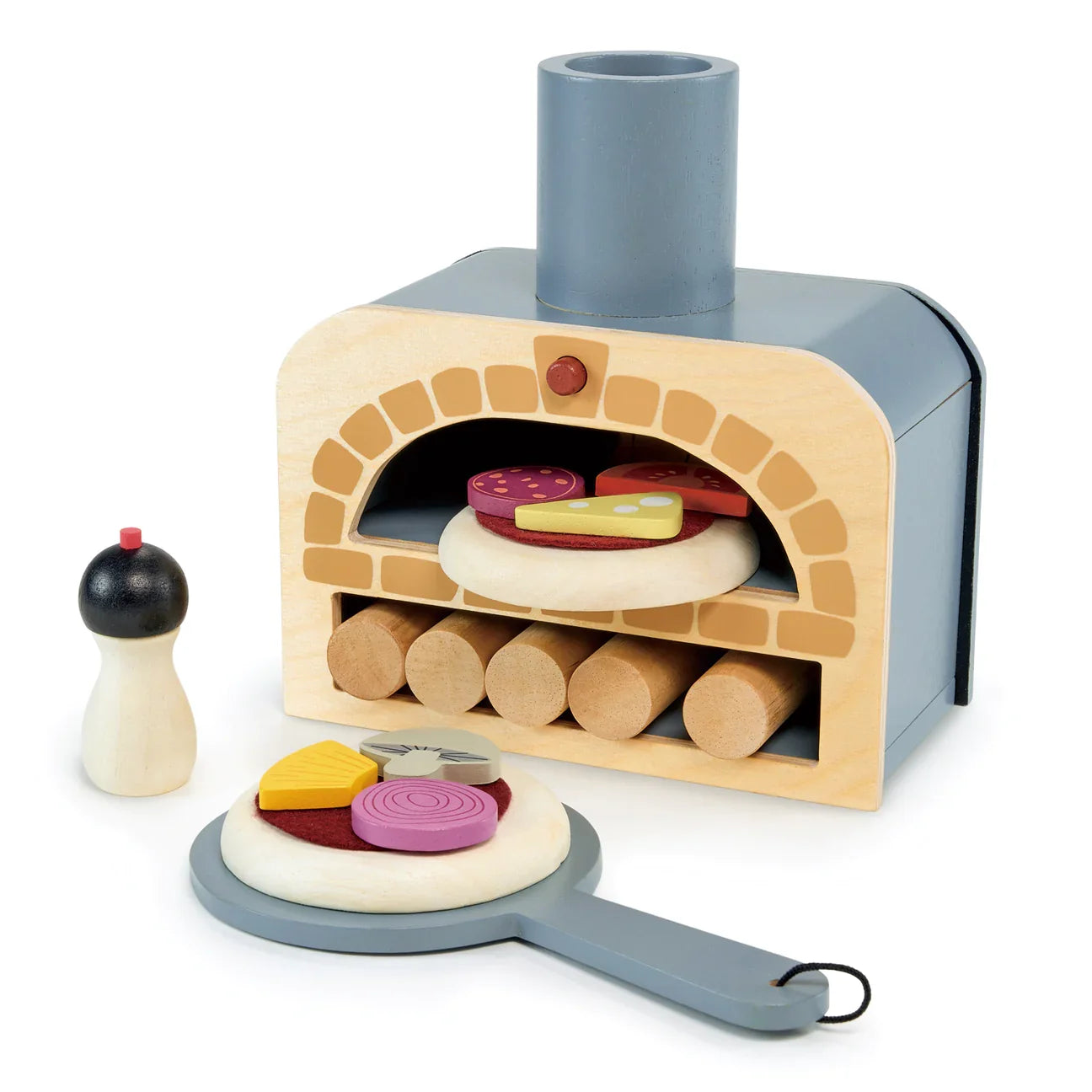 Wooden Make Me A Pizza Set