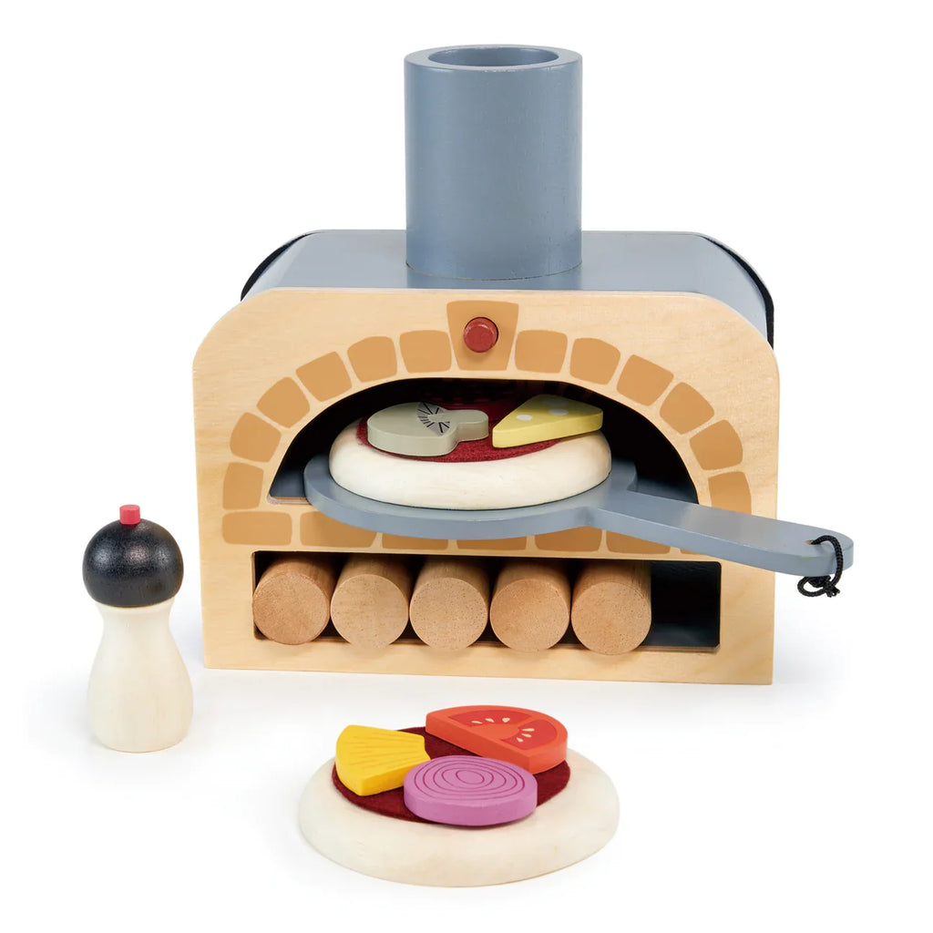 Wooden Make Me A Pizza Set