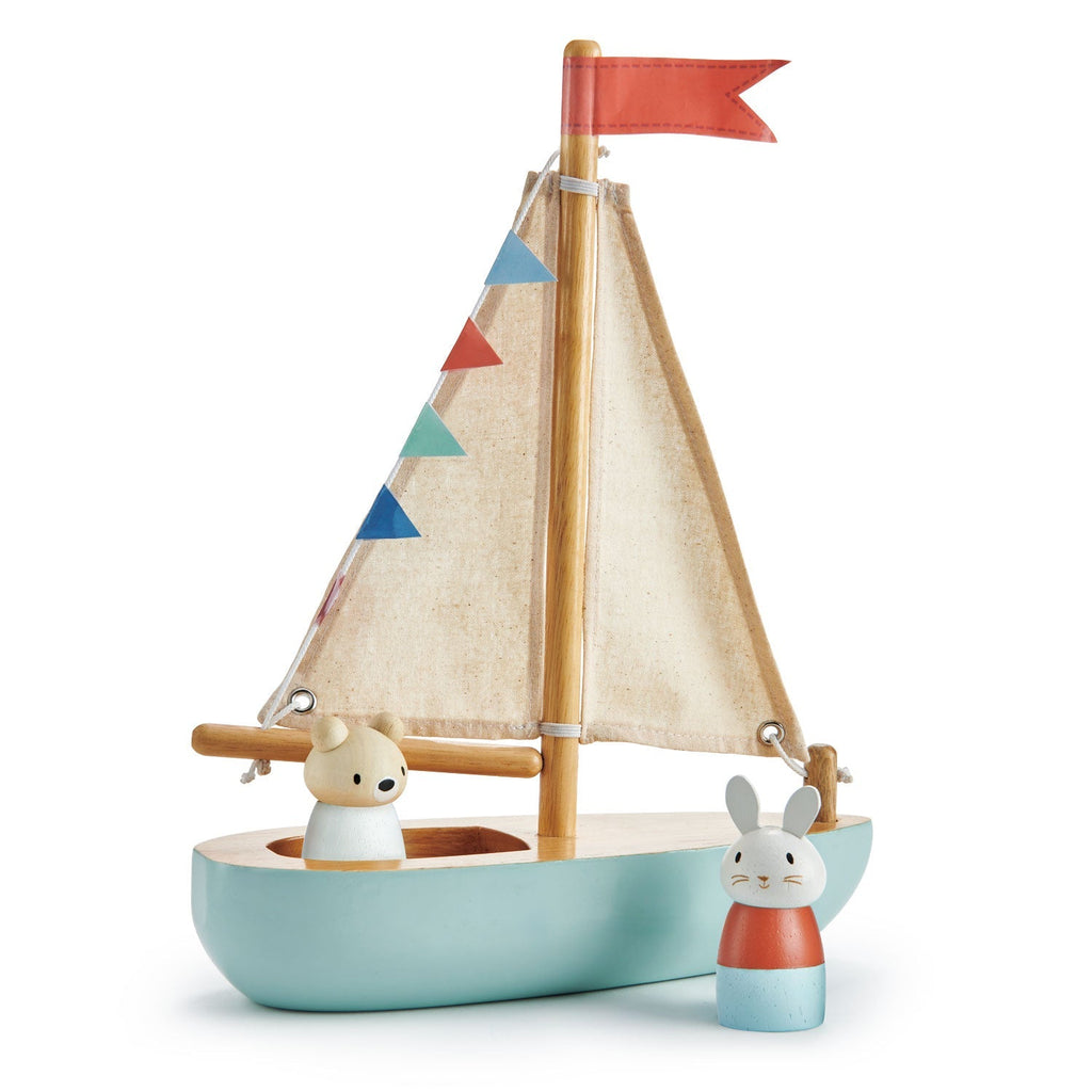 Wooden Sail Boat