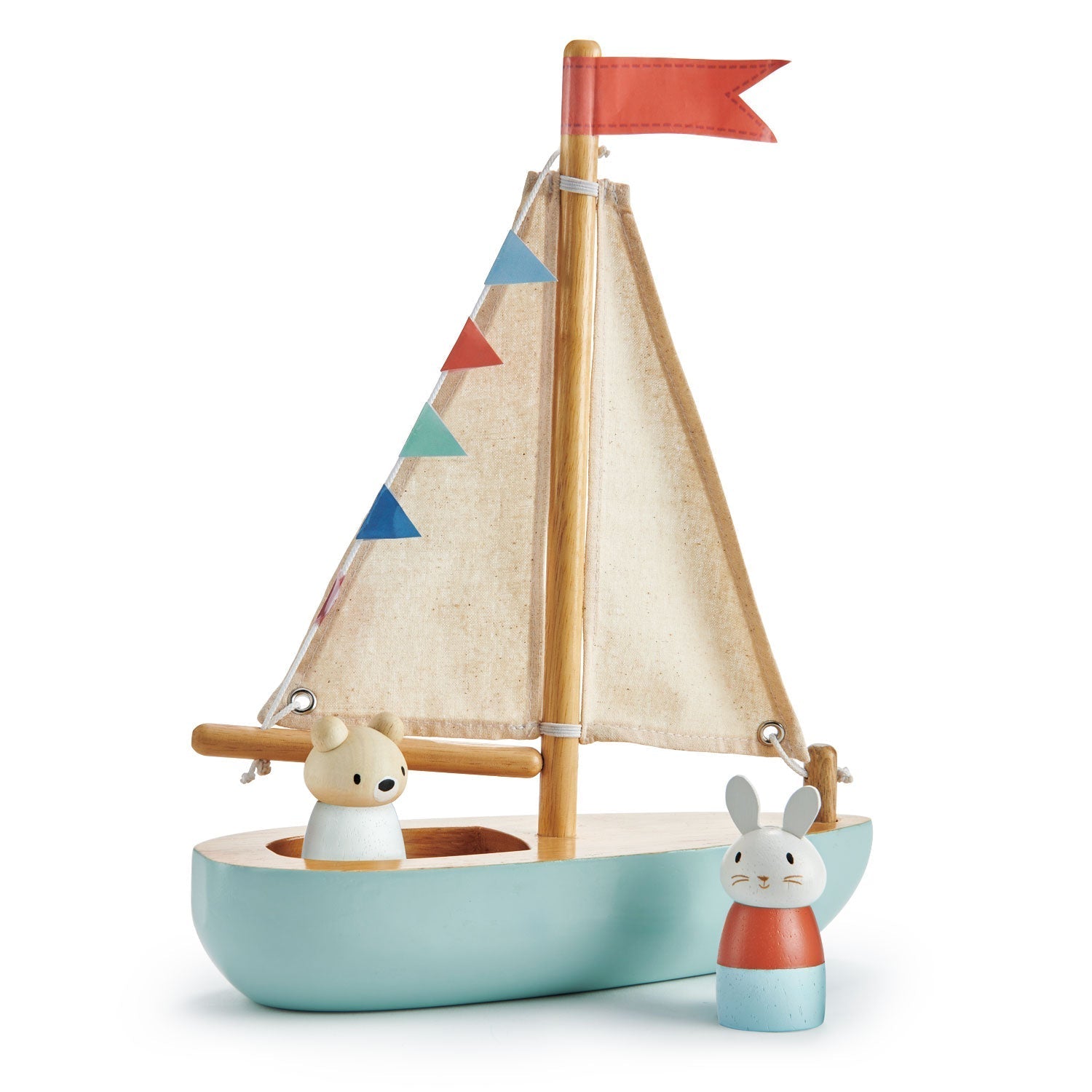 Wooden Sail Boat