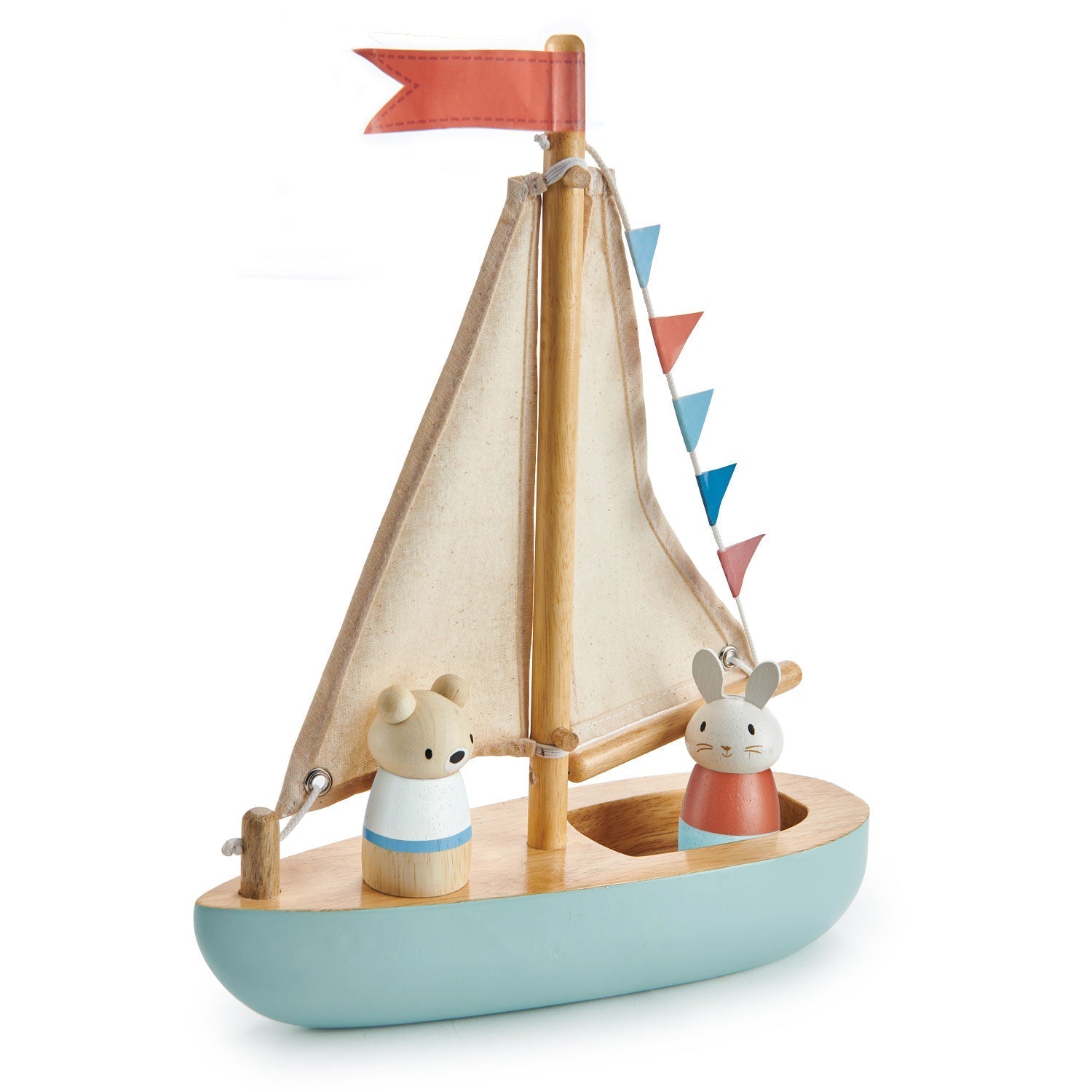 Wooden Sail Boat