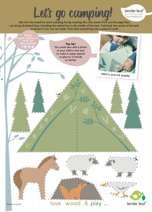 Wildlife Camping Playset