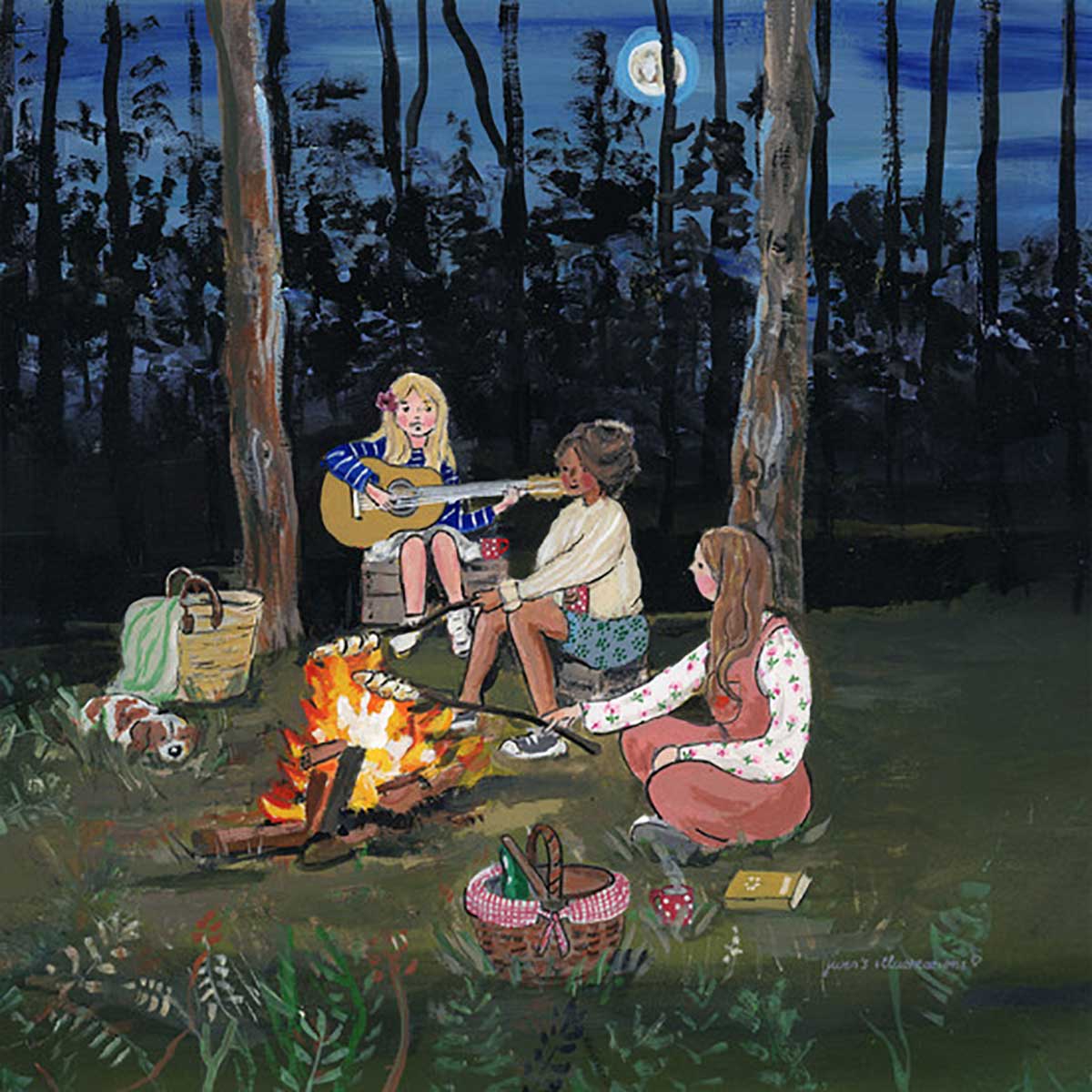 Silhouette Only - Campfire Nights for Toverlux Lamp