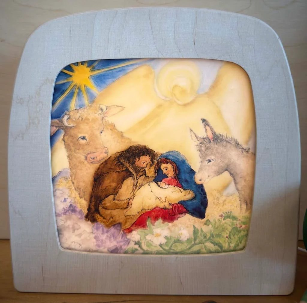 Silhouette Only - Layered Light: An Advent Story for Toverlux Lamp (Set of 4 Slides)