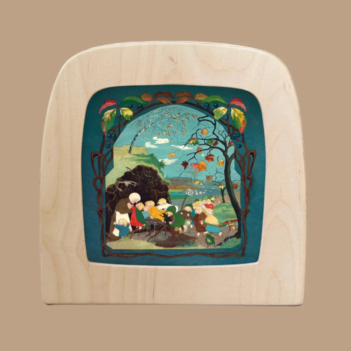 Silhouette Only - The Story of the Root Children Silhouette - Autumn for Toverlux Lamp
