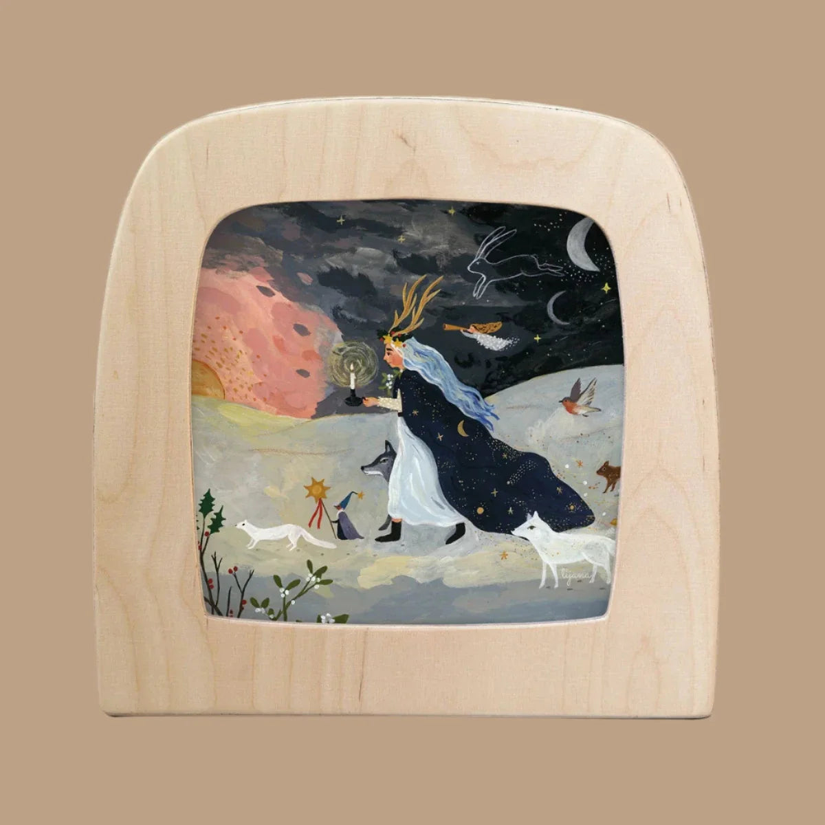 Silhouette Only - Winter Solstice For Toverlux Lamp