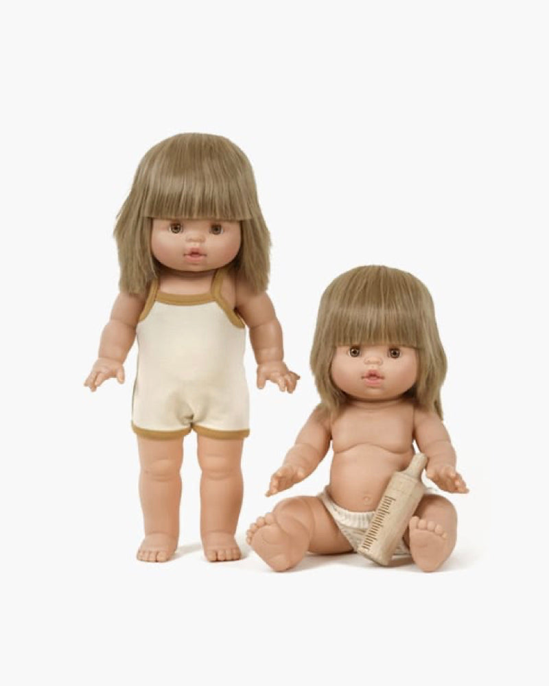 Minikane Standing Doll (14") - Zoelie (clothing sold separately)