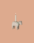 Maileg Wooden Candle Holder, Lamb - Mint