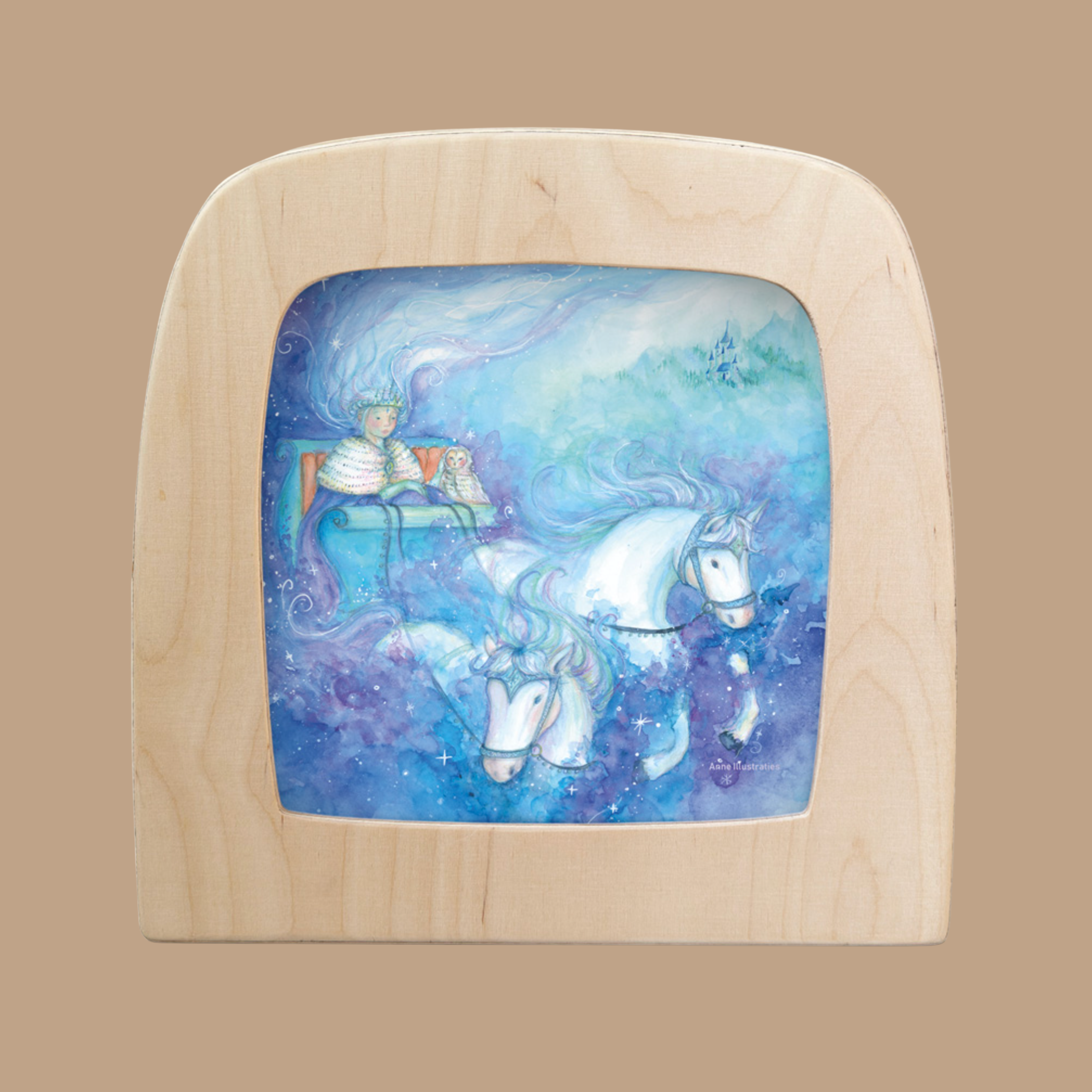 Silhouette Only - Ice Queen Silhouette for Toverlux Lamp