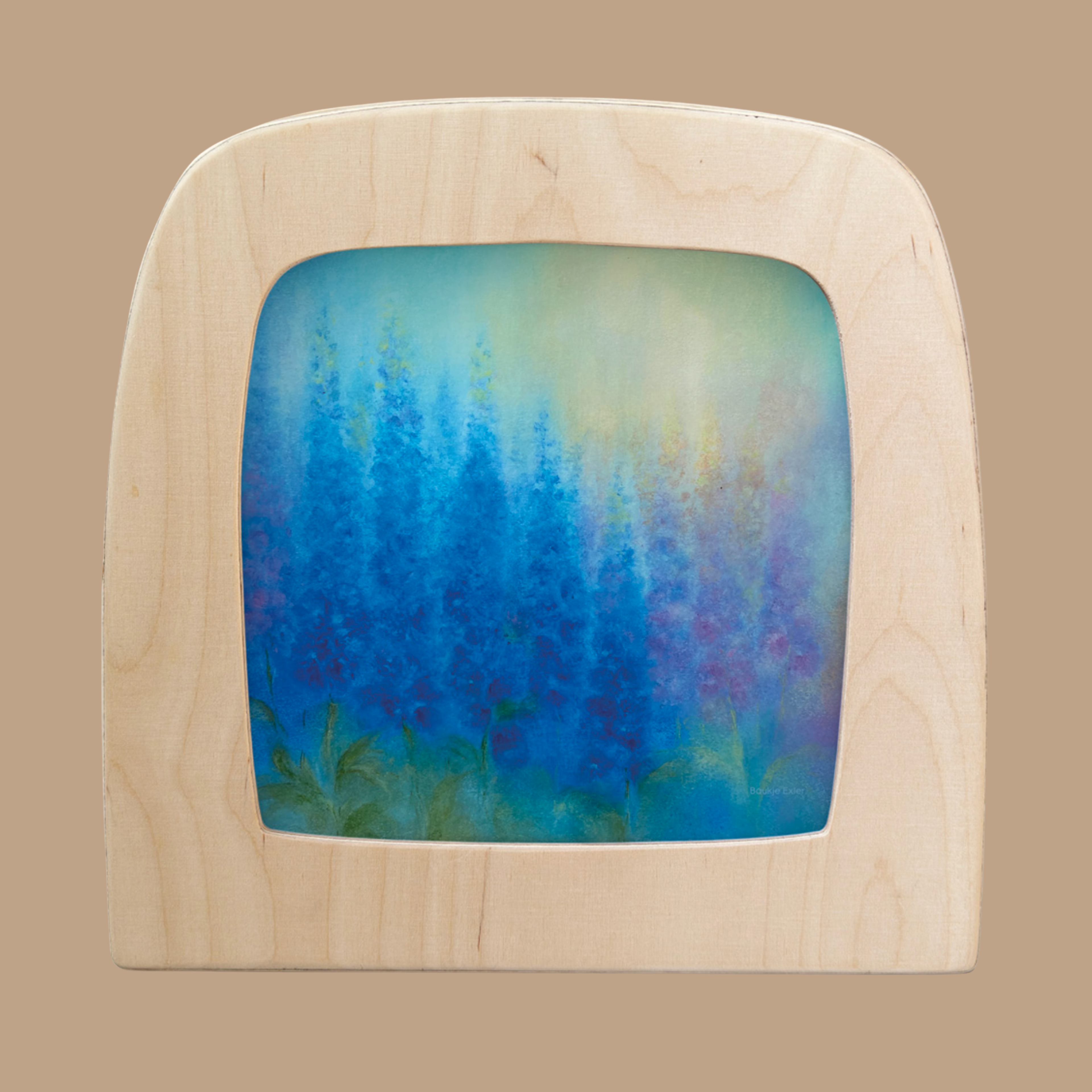 Silhouette Only - Delphinium Silhouette for Toverlux Lamp