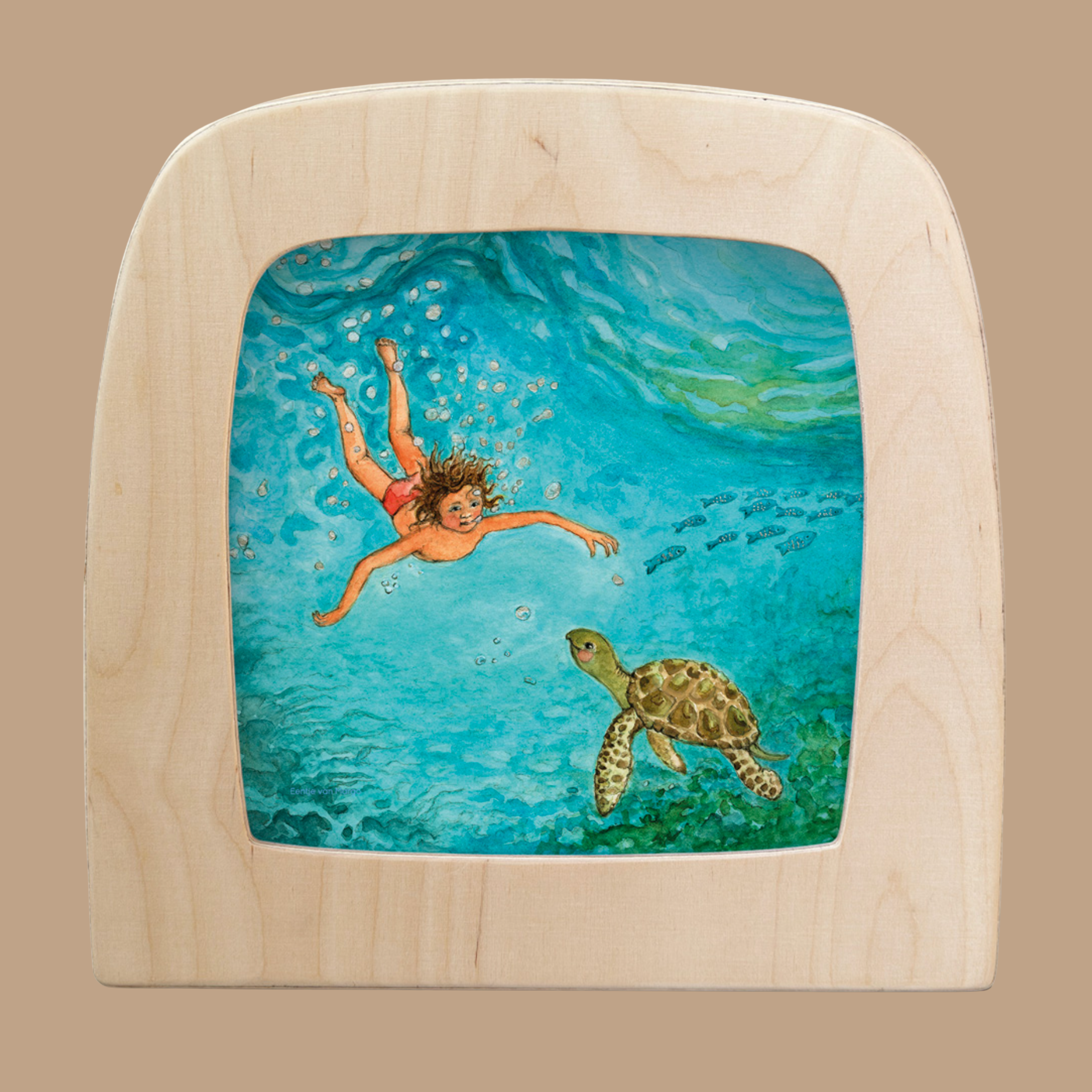 Silhouette Only - Turtle for Toverlux Lamp