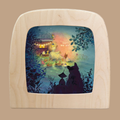 Silhouette Only - Barn Party for Toverlux Lamp