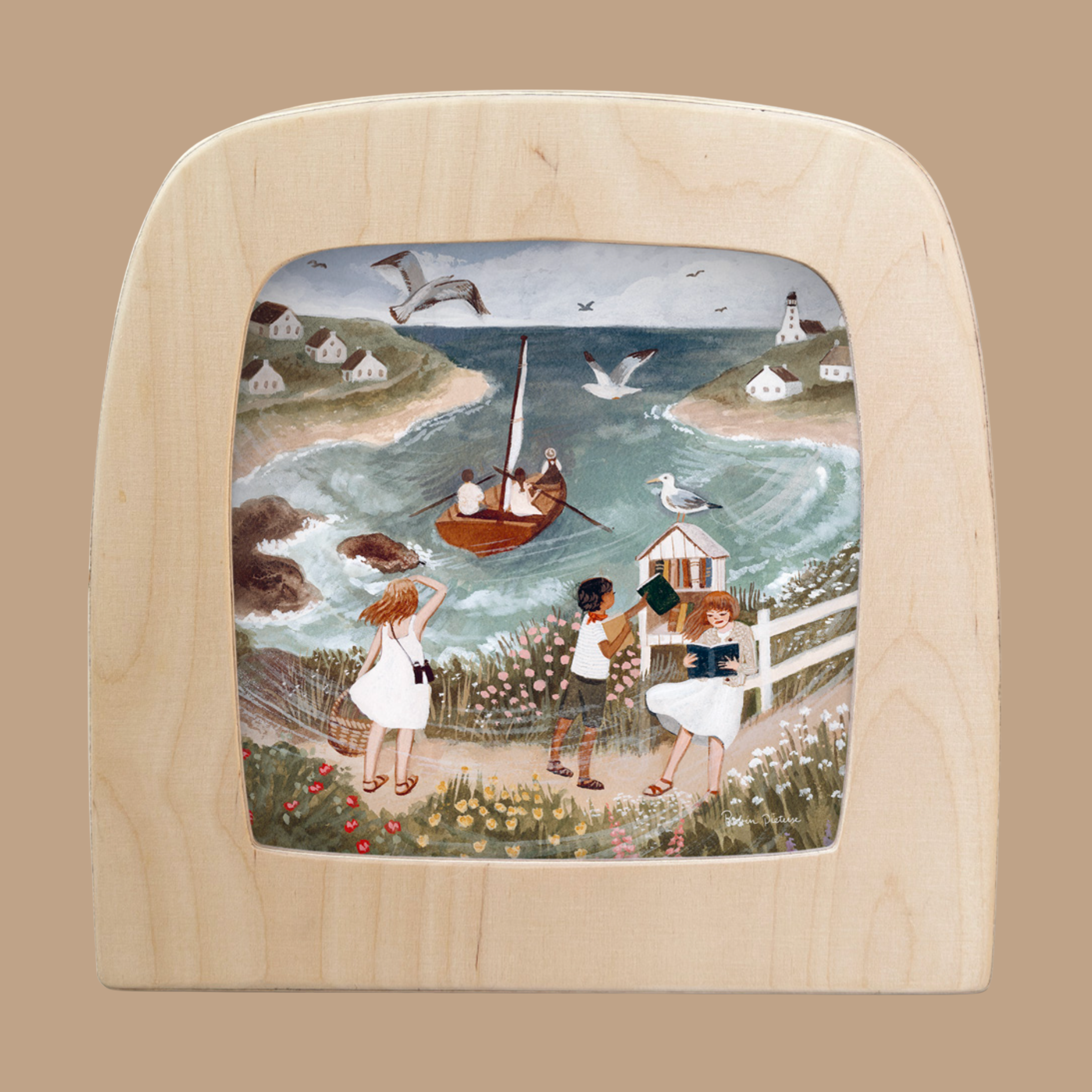 Silhouette Only - Seaside for Toverlux Lamp