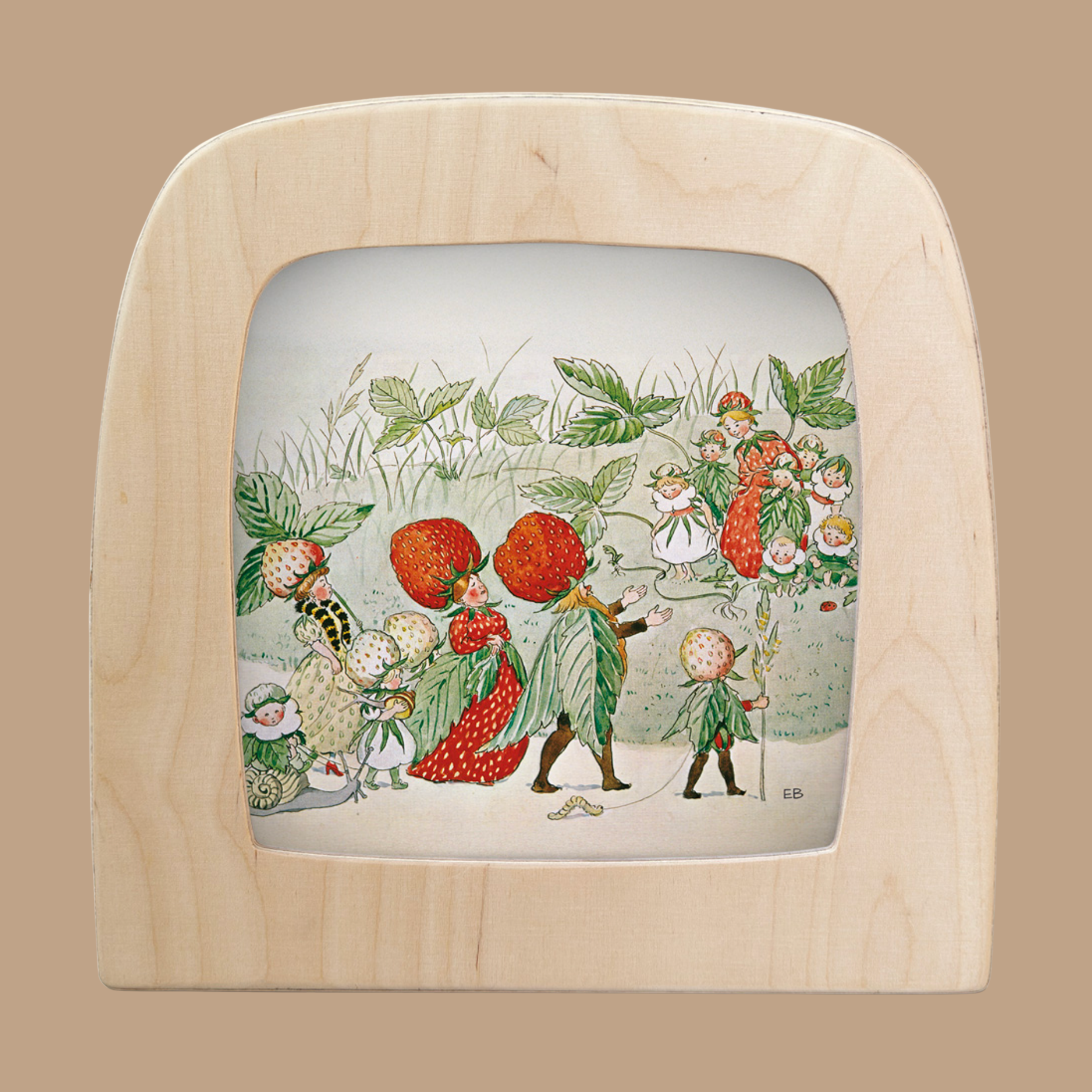 Silhouette Only - Family Strawberry for Toverlux Lamp