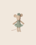 PRE-ORDER: Maileg Ballerina Mouse, Little Sister - Vintage Mint (Estimated Arrival Mid September)