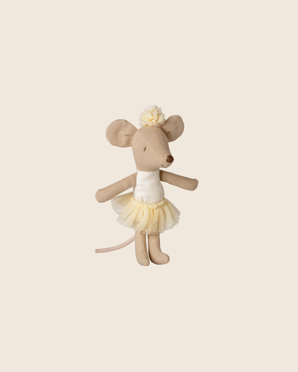 PRE-ORDER: Maileg Ballerina Mouse, Little Sister - Off White (Estimated Arrival Mid September)