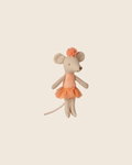PRE-ORDER: Maileg Ballerina Mouse, Little Sister - Apricot (Estimated Arrival Mid September)