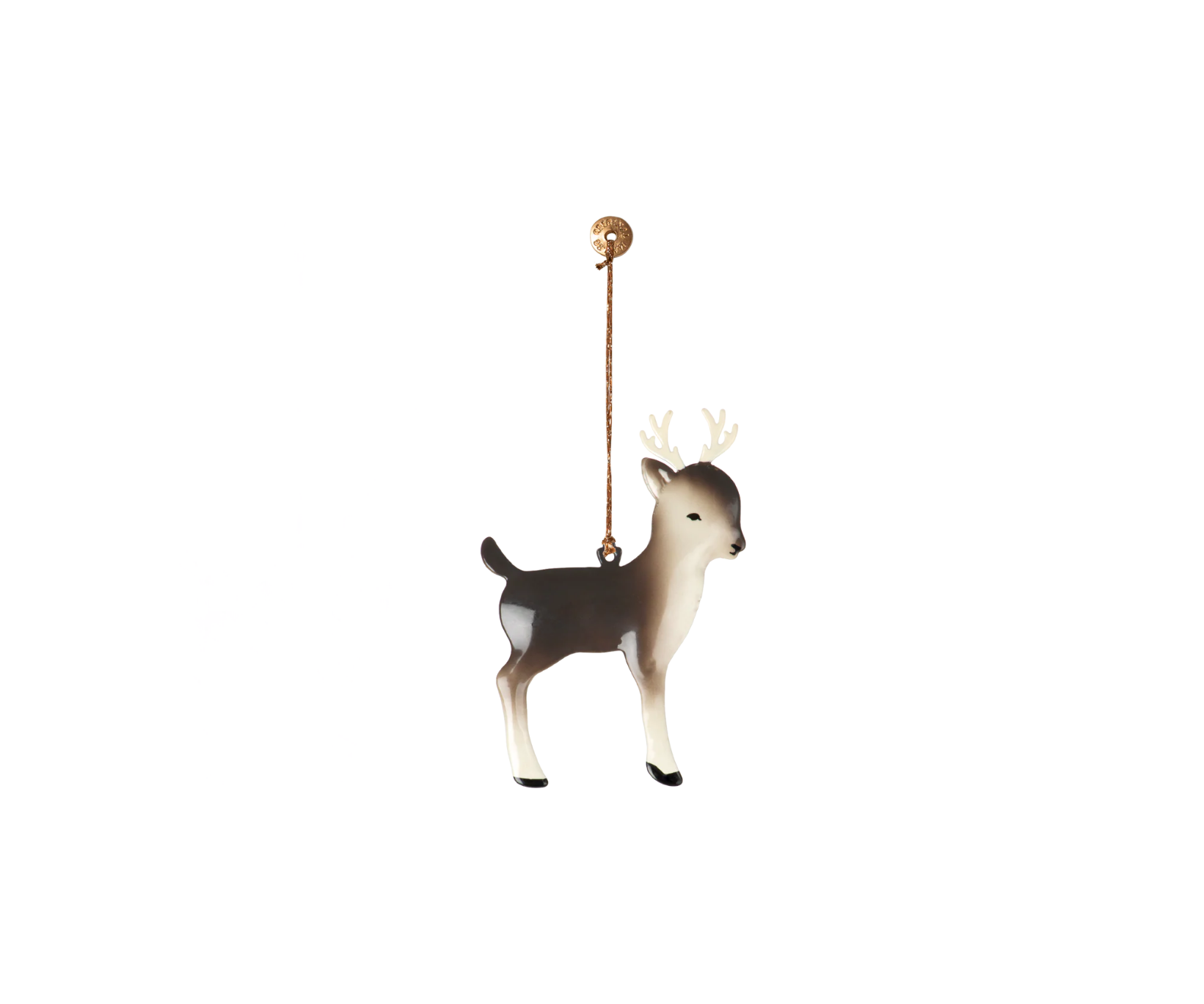 Maileg Metal Ornament - Bambi Deer, Black