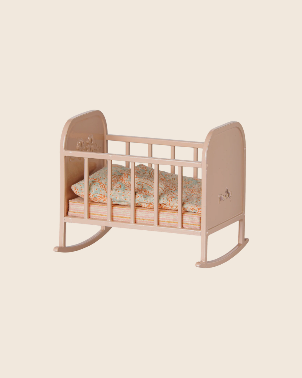 PRE-ORDER: Maileg Cradle, My - Light Rose (Estimated Arrival Early September)