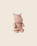PRE-ORDER: Maileg Safari Friends, Hippo, Small - Soft Rose (Estimated Arrival Early November)
