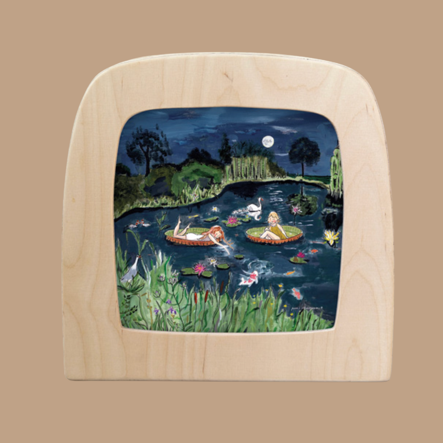 Silhouette Only - Magical Pond for Toverlux Lamp