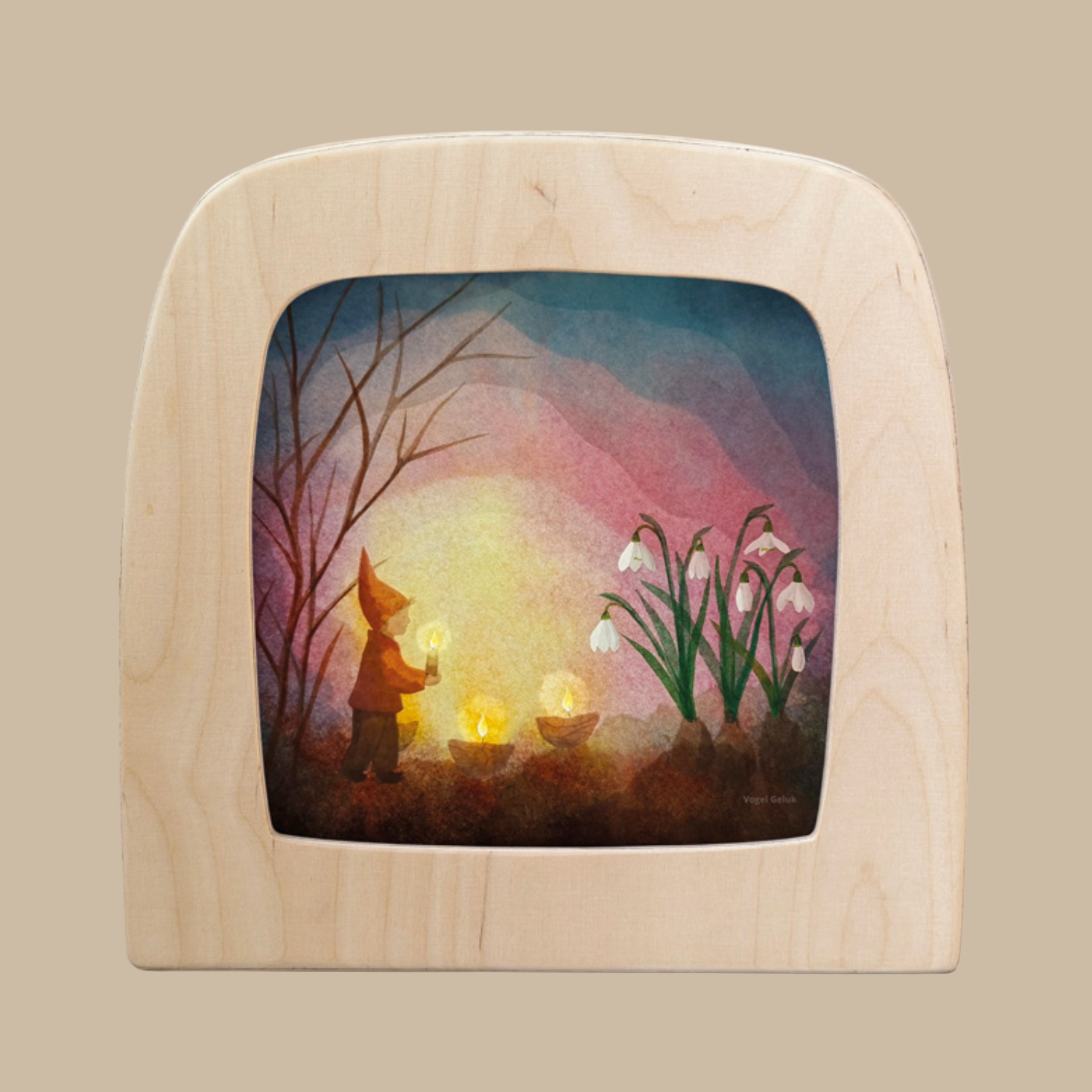 Silhouette Only - Kindling Spring for Toverlux Lamp