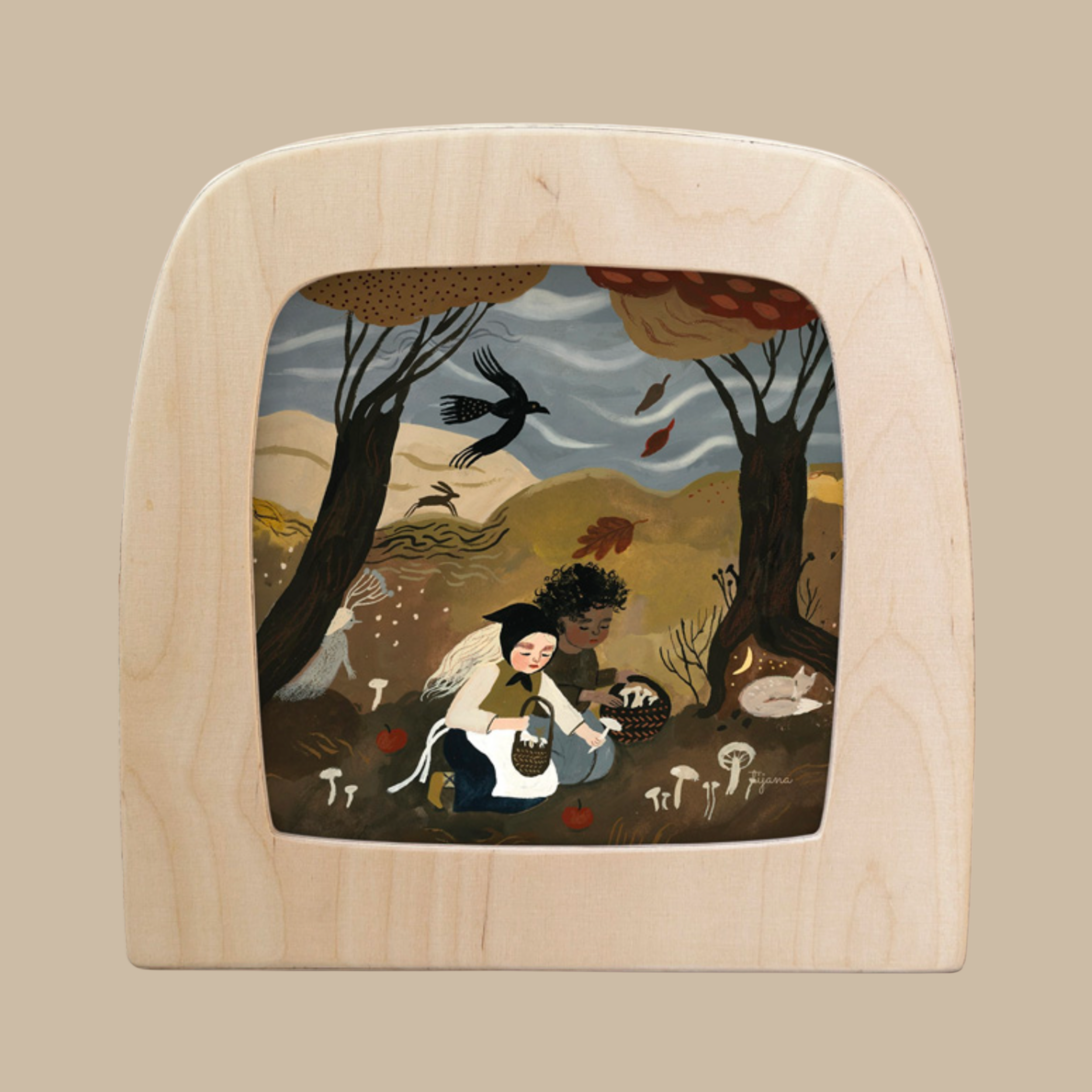 Silhouette Only - Autumn Treasures for Toverlux Lamp