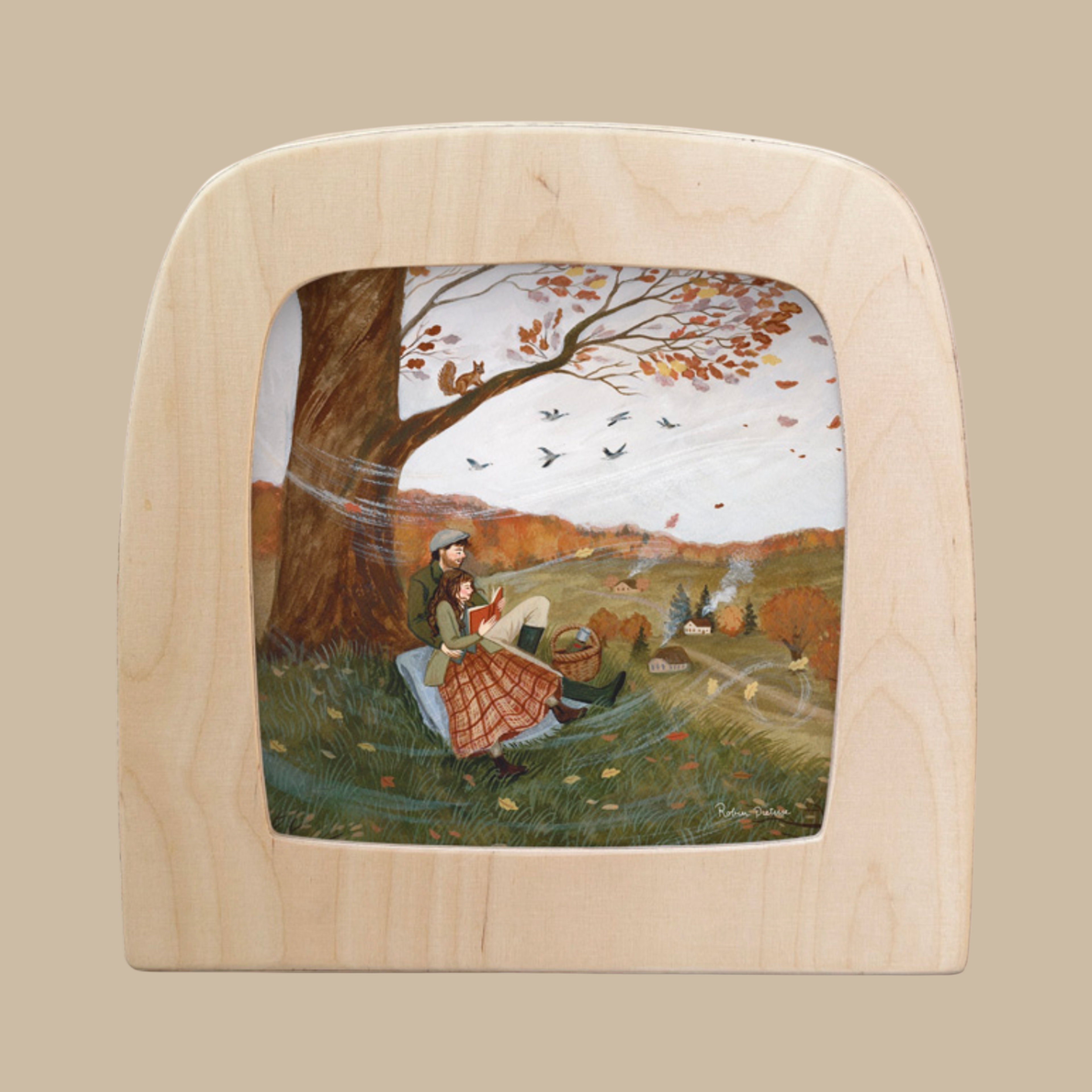 Silhouette Only - Autumn Lovers for Toverlux Lamp