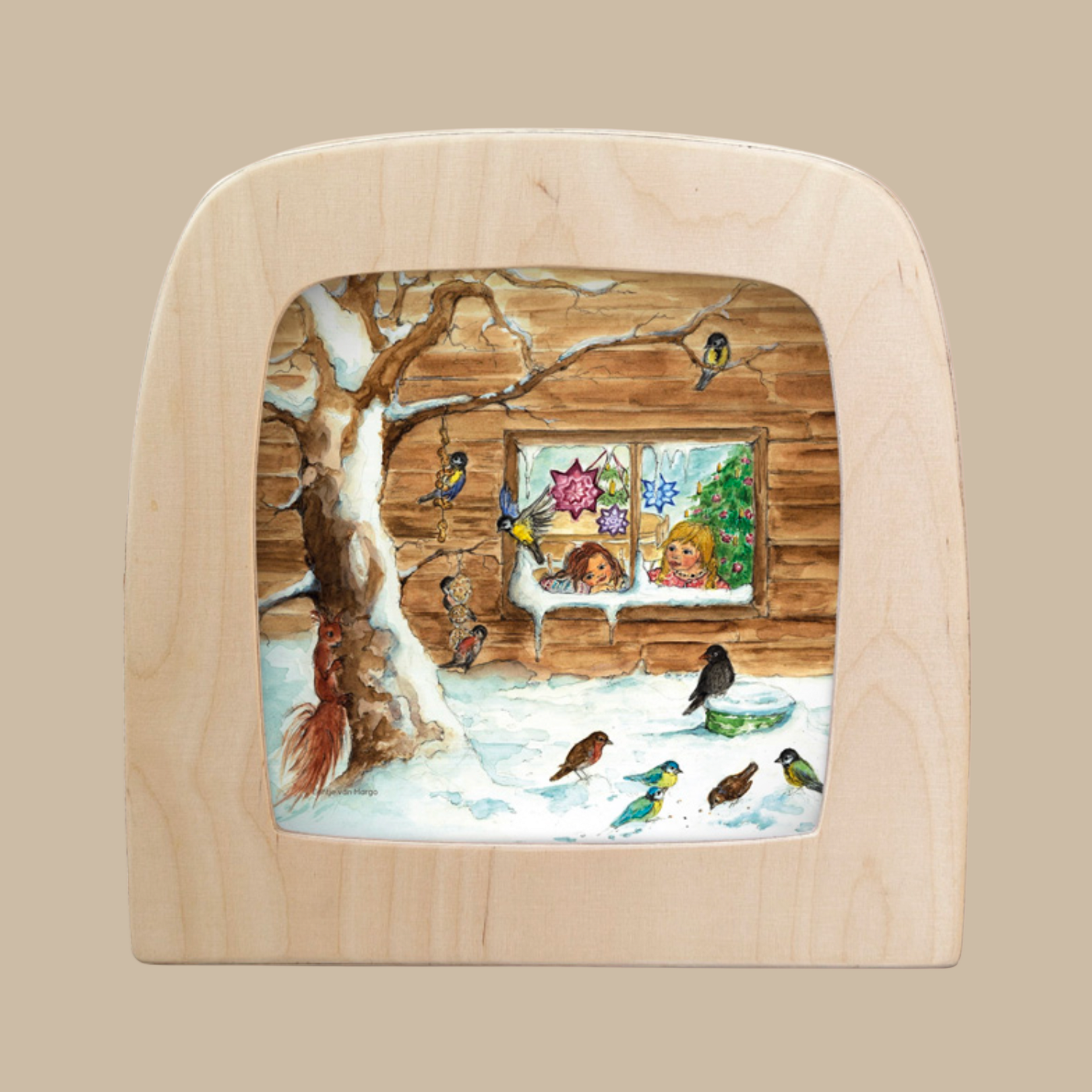 Silhouette Only - Bird Watching for Toverlux Lamp