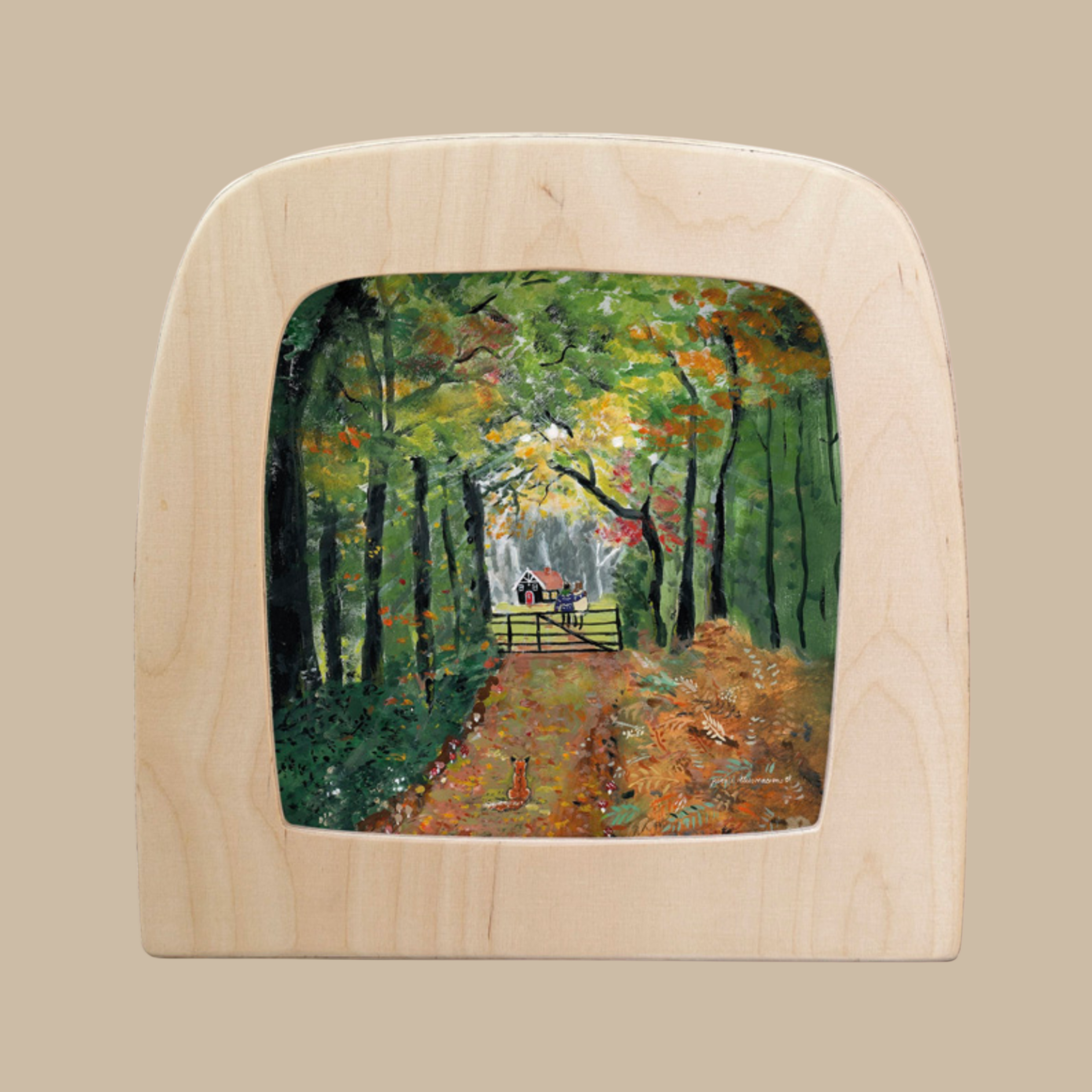 Silhouette Only - Autumn Stroll for Toverlux Lamp