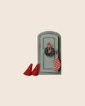 PRE-ORDER: Maileg Christmas Door Set, Mouse (Estimated Arrival Early November)