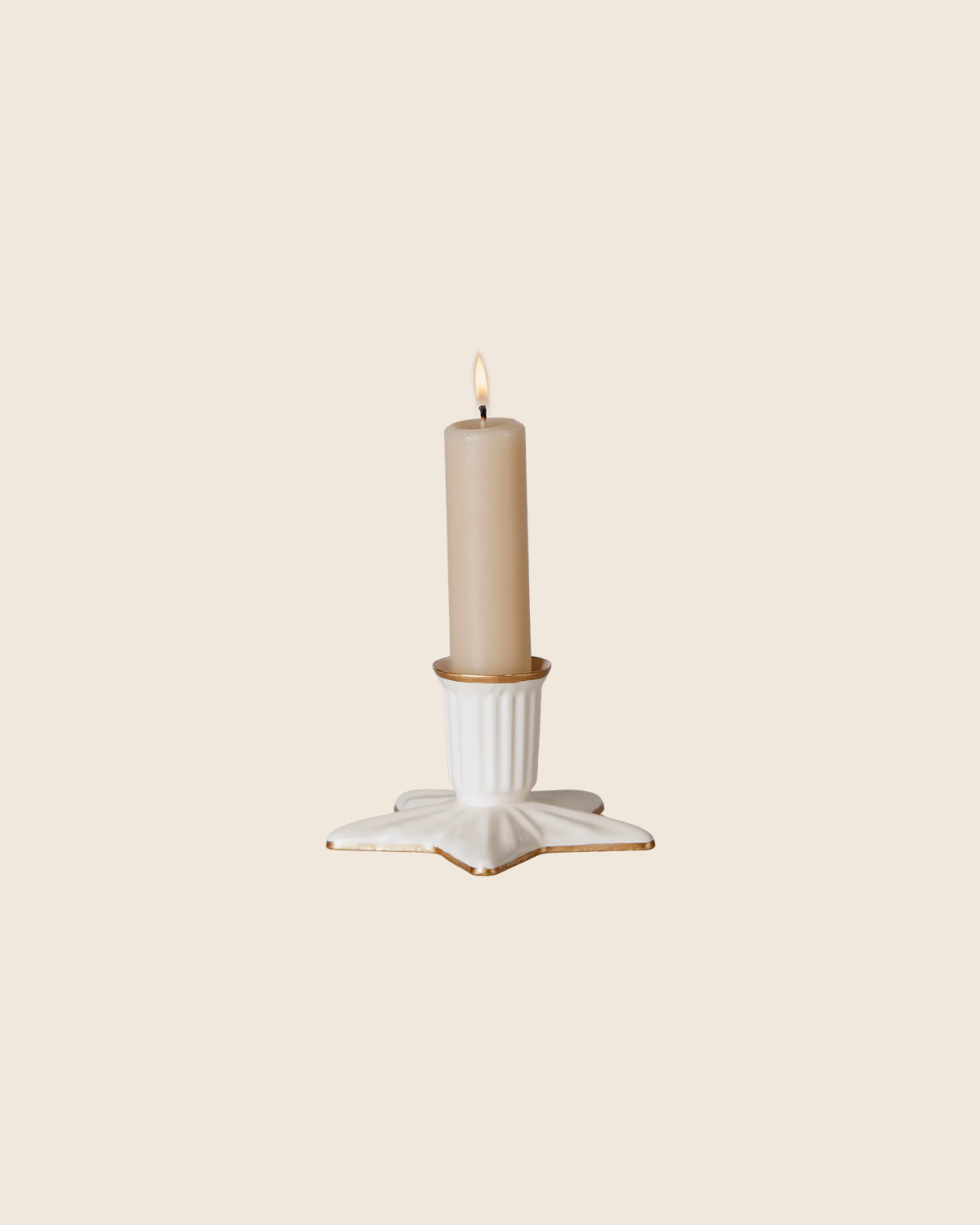 PRE-ORDER: Maileg Christmas Candle Holder, Star, Large (Estimated Arrival Early September)