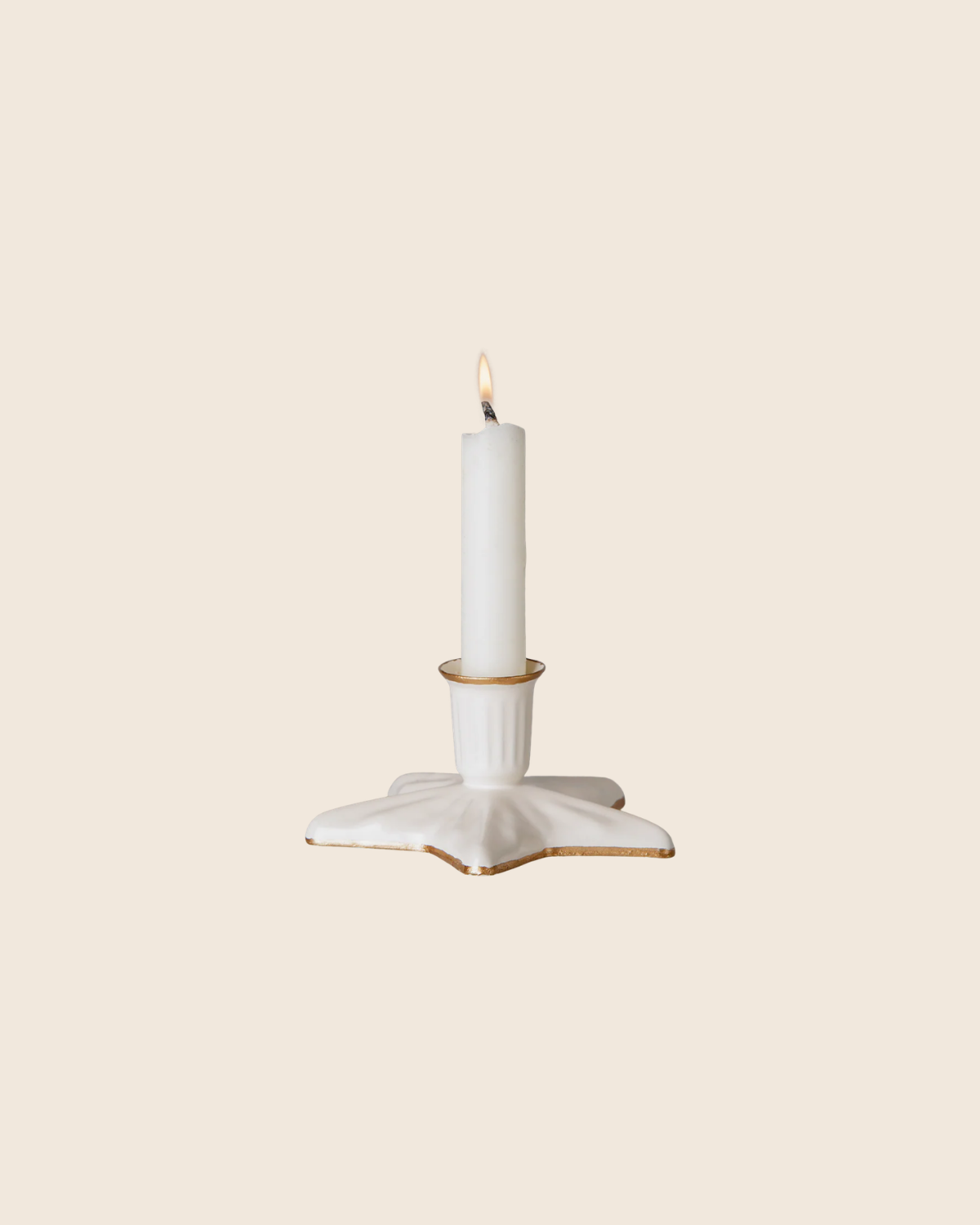 PRE-ORDER: Maileg Christmas Candle Holder, Star, Small (Estimated Arrival Early September)