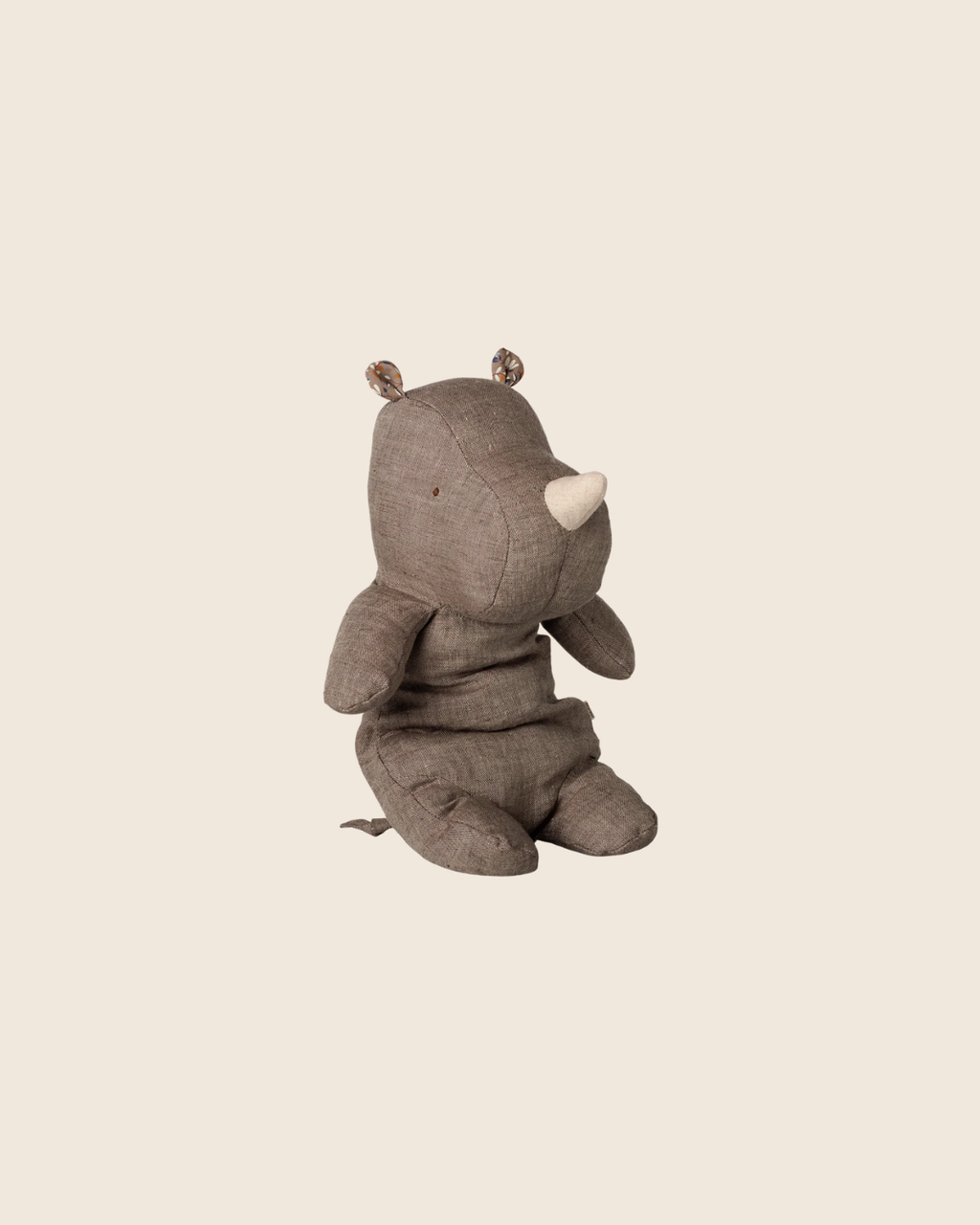 PRE-ORDER: Maileg Safari Friends, Rhino, Medium - Grey Blend (Estimated Arrival Mid November)