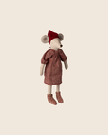 PRE-ORDER: Maileg Christmas Mouse, Maxi - Girl (Estimated Arrival Early September)