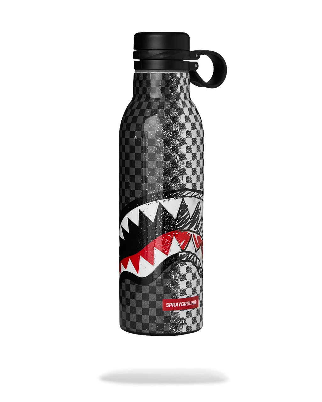 DOODLE CHECK SPLIT WATER BOTTLE
