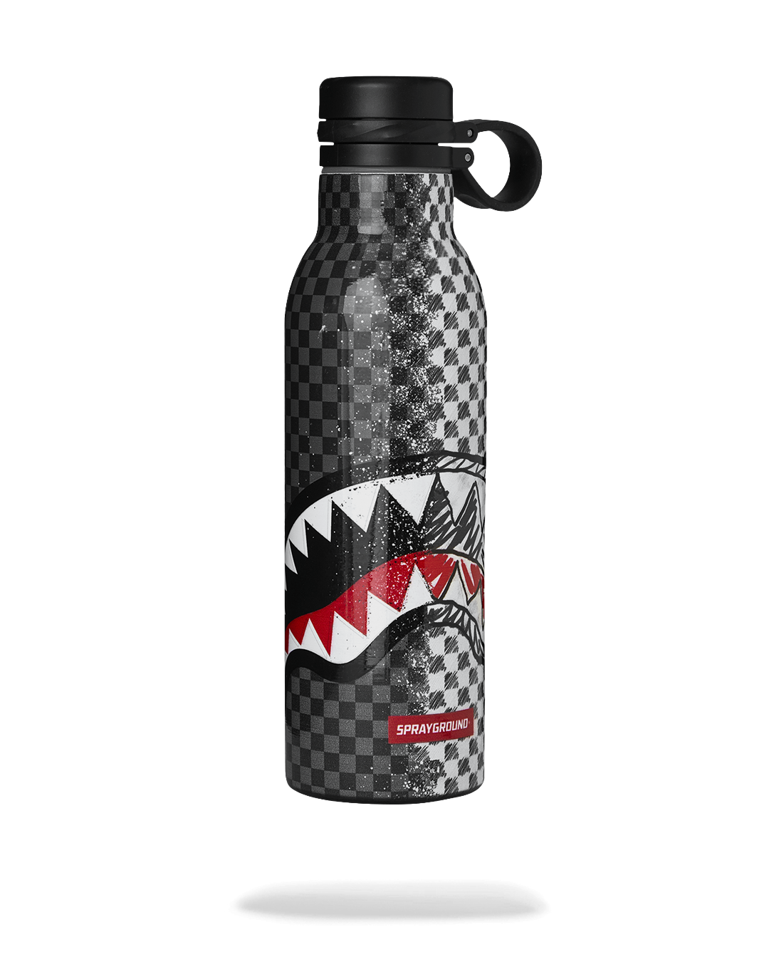 DOODLE CHECK SPLIT WATER BOTTLE