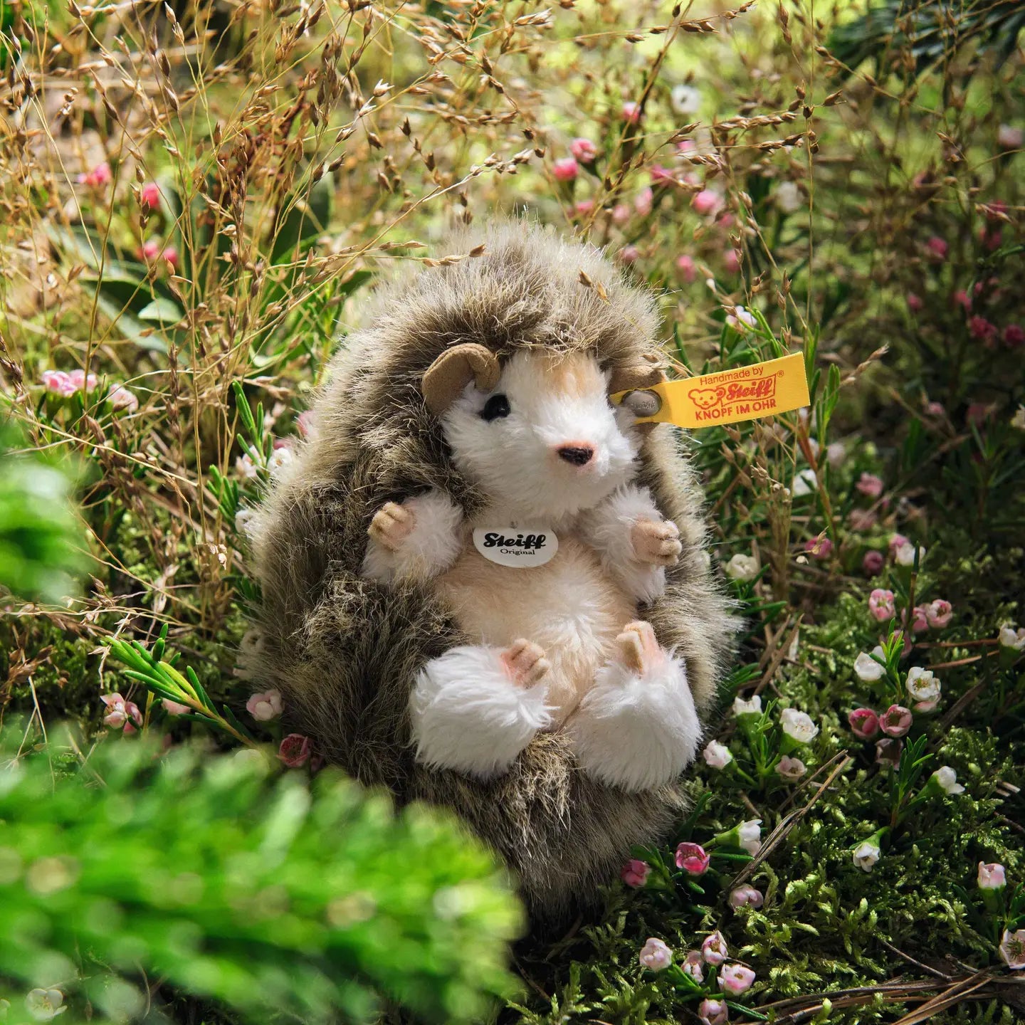 Steiff, Joggi Baby Hedgehog Stuffed Plush Toy, 4 Inches