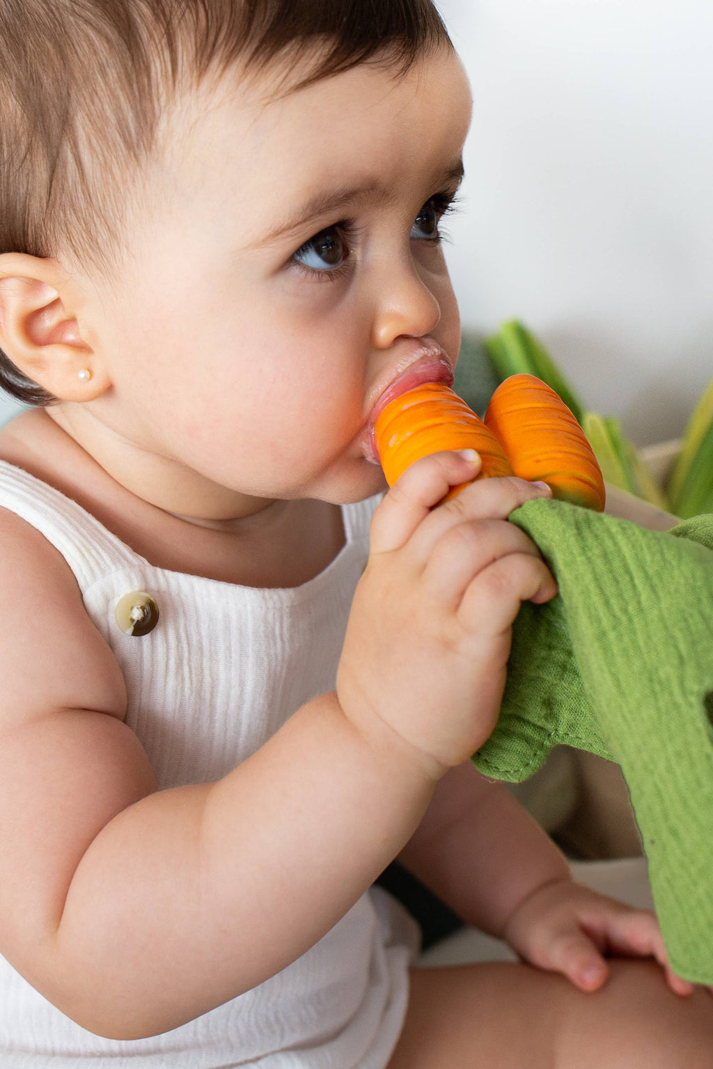 Cathy the Carrot Mini DouDou Teething Toy