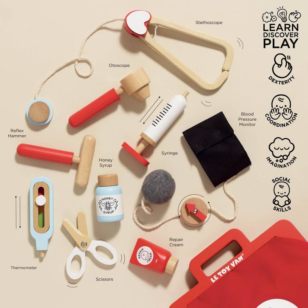 Pretend Play Vintage Doctor Set