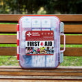 OSHA First Aid Kit All-Purpose – Premium Medical Supplies for Home, Office, Outdoor & Emergency Use with Bandages, Gauze, Burn Gel, Cold Pack & Gloves, OSHA Compliant Professional Kit