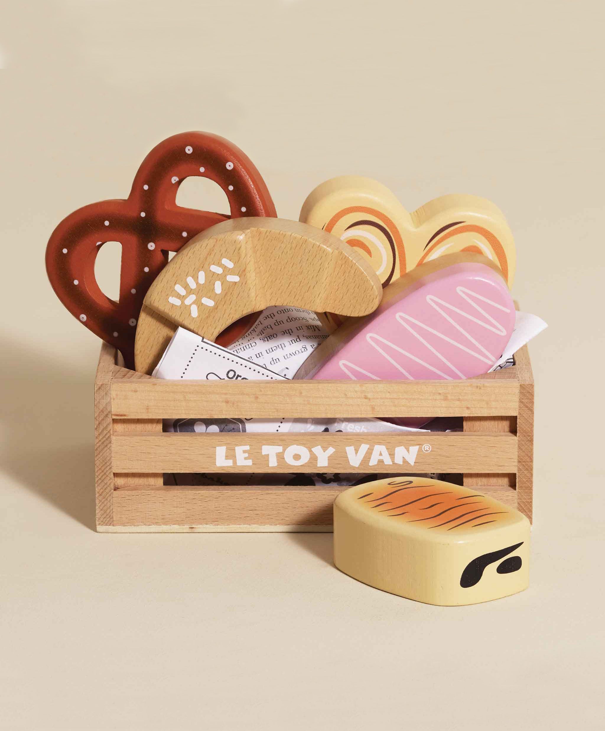 Bakery & Patisserie Wooden Market Crate